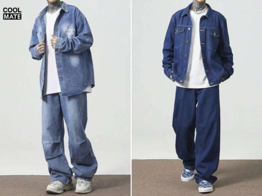 cách mặc đẹp với áo denim nam