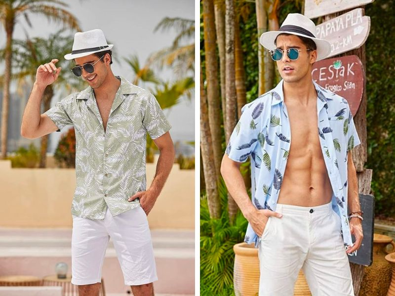 outfit du lịch biển nam